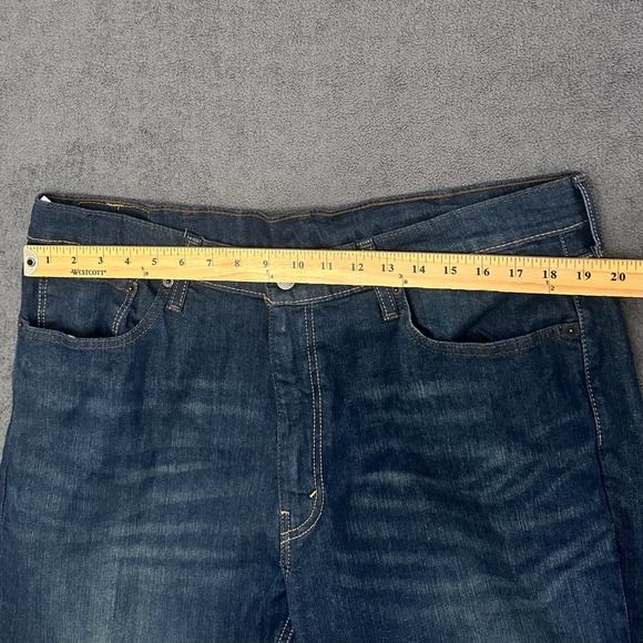 Levi's 541 mens jeans denim wash  green size 38x29 straight leg workwear western - Picture 5 of 11